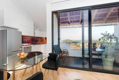 Kuhinja ili čajna kuhinja u objektu Apartman Kurika
