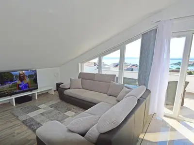 TV i/ili zabavni centar u objektu Apartment Sun seeker-2 by Interhome