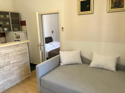 Kuhinja ili čajna kuhinja u objektu Apartmani Gloria