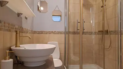 Kupaonica u objektu Apartmani Bruna