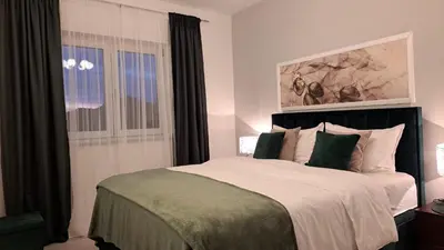 Krevet ili kreveti u jedinici u objektu Apartmani Bruna