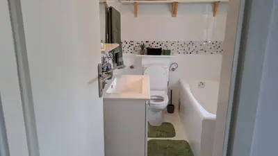 Kupaonica u objektu Apartmani Bruna