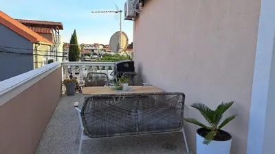 Balkon ili terasa u objektu Apartmani Bruna