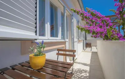 Balkon ili terasa u objektu Three-Bedroom Apartment In Rogoznica