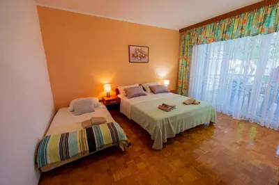 Krevet ili kreveti u jedinici u objektu Apartmani-Finka