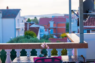 Balkon ili terasa u objektu Apartmani-Finka