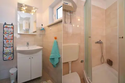 Kupaonica u objektu Apartment Pia Murter