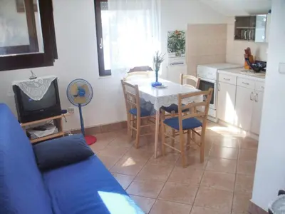 Kuhinja ili čajna kuhinja u objektu Sea View Apartment in Prvić Luka, 46m², Terrace