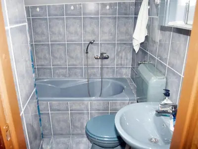 Kupaonica u objektu Sea View Apartment in Prvić Luka, 46m², Terrace