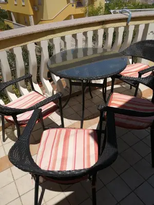 Balkon ili terasa u objektu Apartmani Slavica