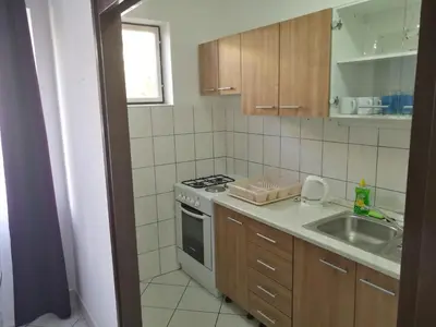 Kuhinja ili čajna kuhinja u objektu Apartments Krželj