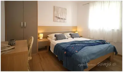 Krevet ili kreveti u jedinici u objektu Apartments Sanja