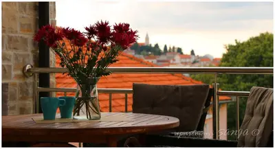 Balkon ili terasa u objektu Apartments Sanja