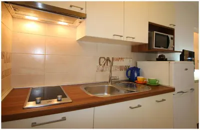 Kuhinja ili čajna kuhinja u objektu Apartments Sanja