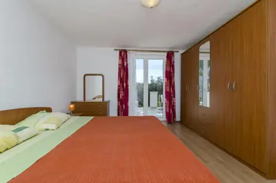 Krevet ili kreveti u jedinici u objektu Apartments Katja