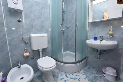 Kupaonica u objektu Apartment Frieske