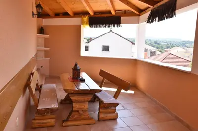Balkon ili terasa u objektu Apartment Frieske