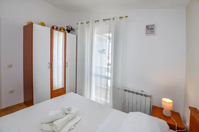 Krevet ili kreveti u jedinici u objektu Apartments Jasna