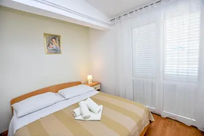 Krevet ili kreveti u jedinici u objektu Apartments Jasna