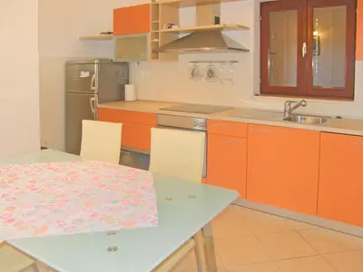 Kuhinja ili čajna kuhinja u objektu Apartments Rina