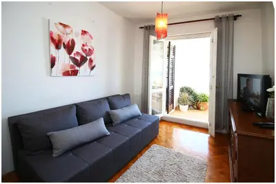 TV i/ili zabavni centar u objektu Apartment Slavko