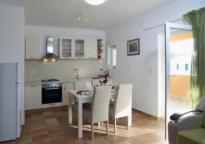 Kuhinja ili čajna kuhinja u objektu Apartments by the sea Razanj, Rogoznica - 14357