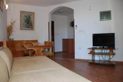 TV i/ili zabavni centar u objektu Apartments Blago