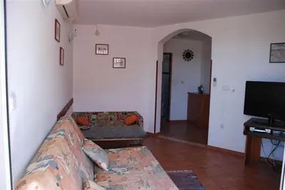 TV i/ili zabavni centar u objektu Apartments Blago