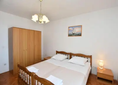 Krevet ili kreveti u jedinici u objektu Apartments Dusan