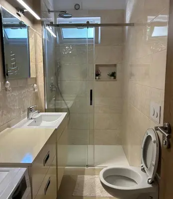Kupaonica u objektu Apartments Lucija