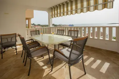 Balkon ili terasa u objektu Apartments Lucija