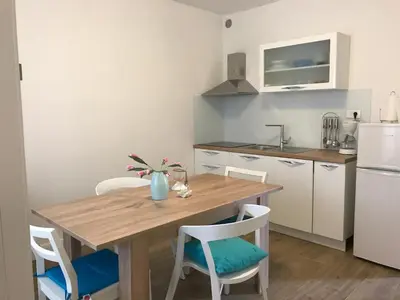 Kuhinja ili čajna kuhinja u objektu Apartments by the sea Stupin Celine, Rogoznica - 14416