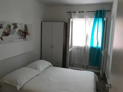Krevet ili kreveti u jedinici u objektu Apartments by the sea Stupin Celine, Rogoznica - 14416