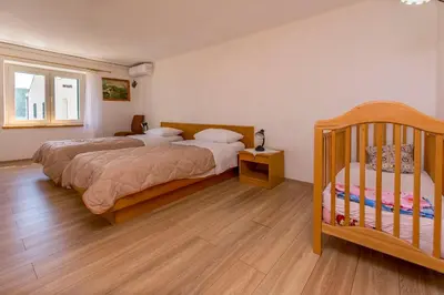 Krevet ili kreveti u jedinici u objektu Apartment Jelena