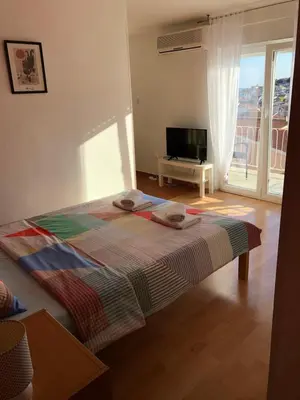 TV i/ili zabavni centar u objektu Apartments Pasko