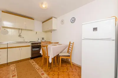 Kuhinja ili čajna kuhinja u objektu Apartments Visnja