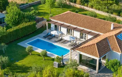 Tlocrt objekta Beautiful Home In Dubrava With Sauna