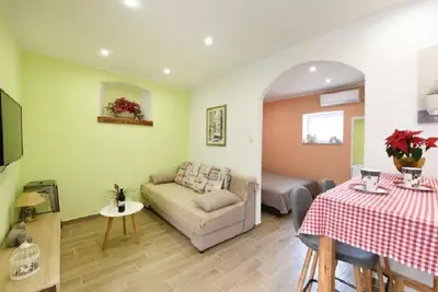 Tlocrt objekta Apartments with parking spaces Sibenik - 14392