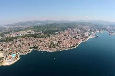 Tlocrt objekta Apartments with parking spaces Sibenik - 14392
