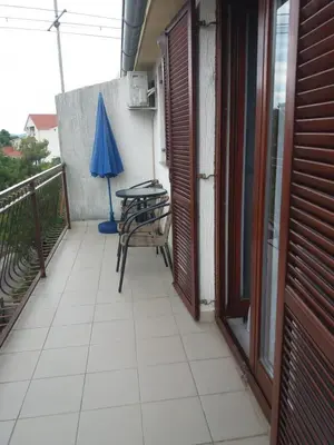Balkon ili terasa u objektu Apartments by the sea Grebastica, Sibenik - 14476