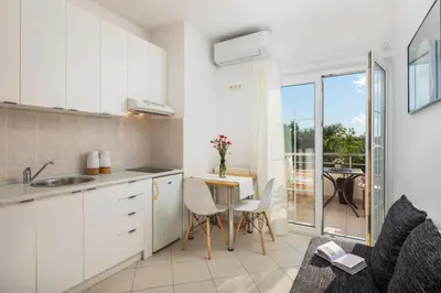 Kuhinja ili čajna kuhinja u objektu Villa Vodice (94)