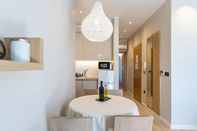 Kuhinja ili čajna kuhinja u objektu Residence Bepi Malugio