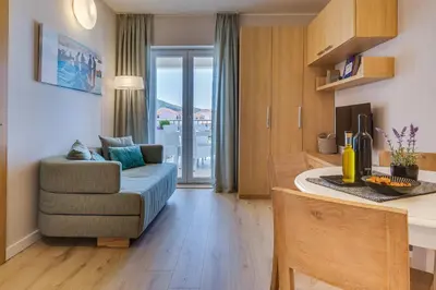 Kuhinja ili čajna kuhinja u objektu Residence Bepi Malugio