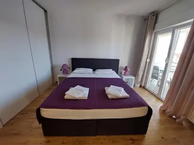 Krevet ili kreveti u jedinici u objektu Apartments Daniel