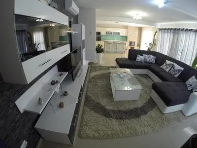 TV i/ili zabavni centar u objektu Luxury apartments Goles