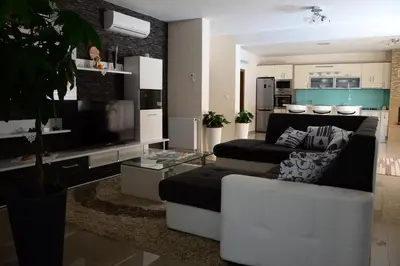 Kuhinja ili čajna kuhinja u objektu Luxury apartments Goles