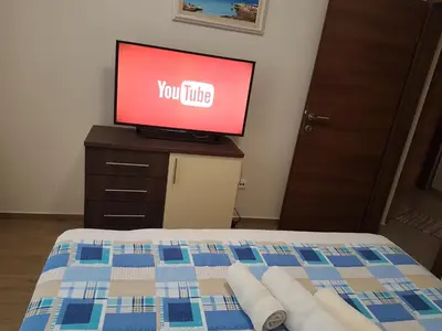 TV i/ili zabavni centar u objektu Luxury apartments Goles