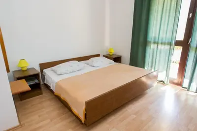 Krevet ili kreveti u jedinici u objektu Apartments by the sea Grebastica, Sibenik - 14317