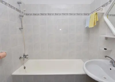 Kupaonica u objektu Apartments and Rooms Jakov