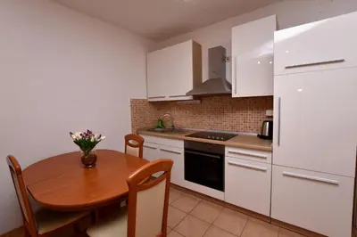 Kuhinja ili čajna kuhinja u objektu Apartment Tome